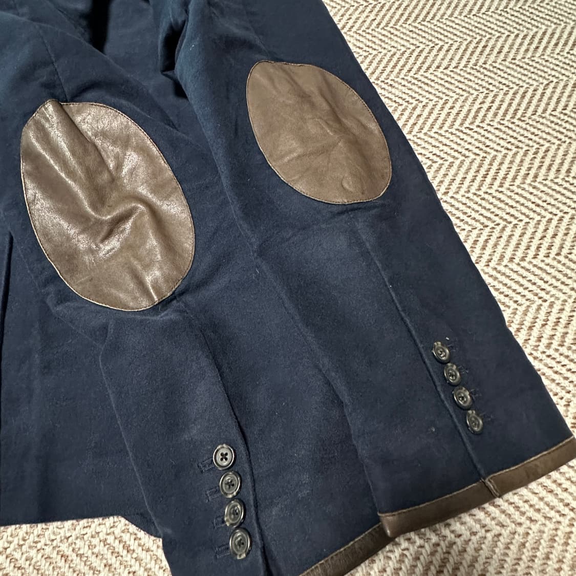 POLO RALPH LAUREN elbow leather jacket 상품이미지3