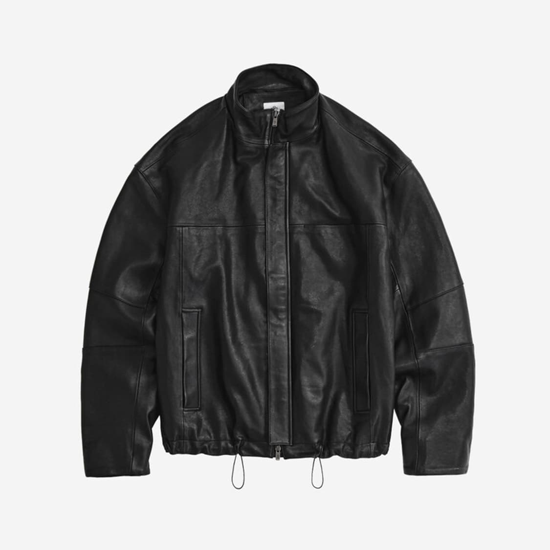 구매)폴리테루 레더파카 블랙 4사이즈 매물 구해요 상품이미지1