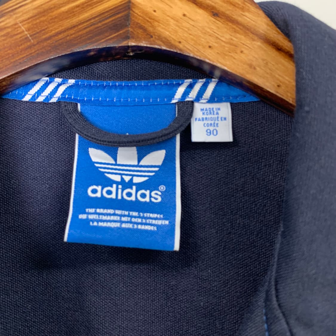 아디다스 유로파 사이드라인 네이비 트랙탑 져지 상품이미지5