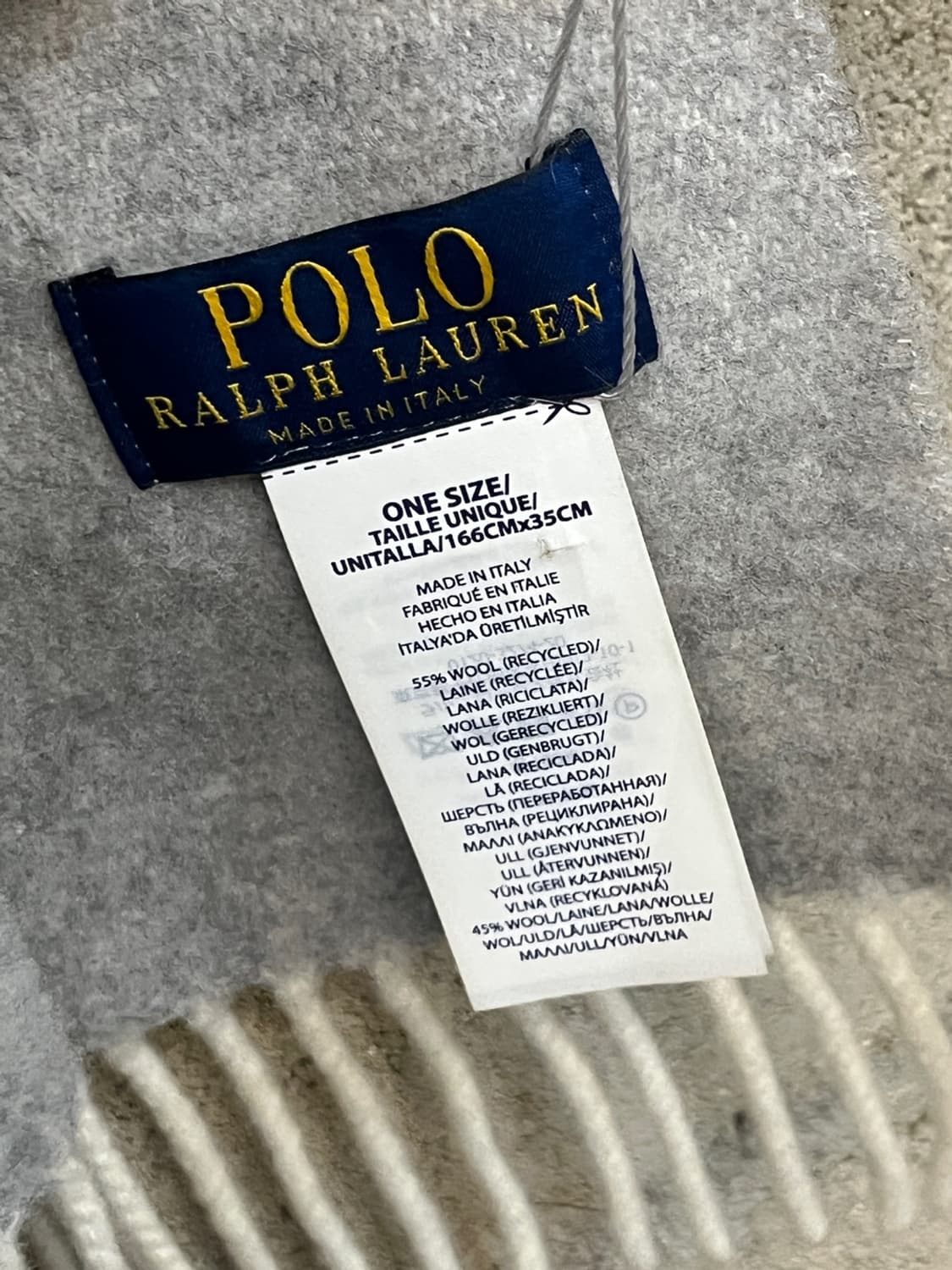 폴로 랄프 로렌 울 머플러 상품이미지3