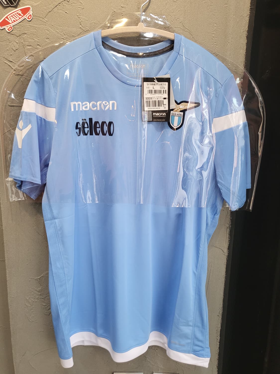 마크론 SS 라치오 L사이즈 축구 유니폼 상품이미지1