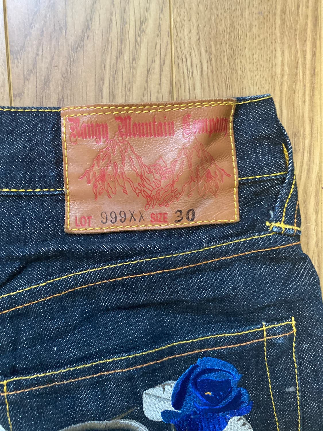 Rangy mountain company 일본 데님 30 사이즈 상품이미지4