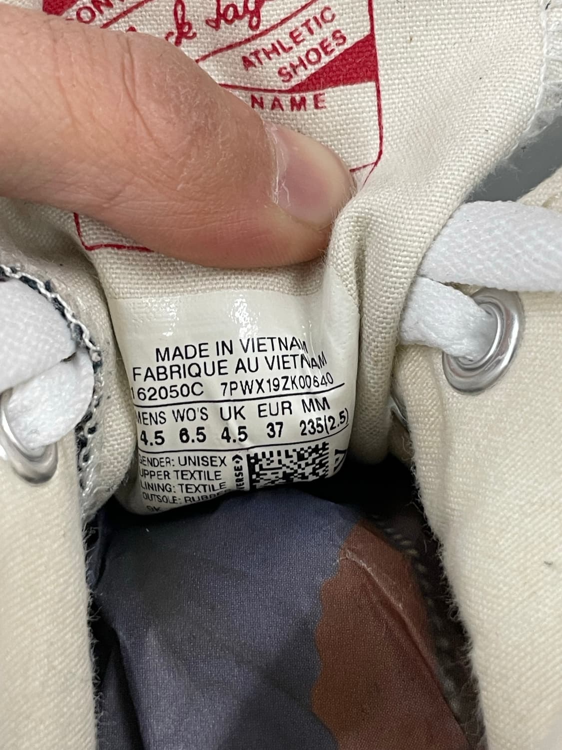 컨버스 척70 하이 블랙 235 상품이미지9