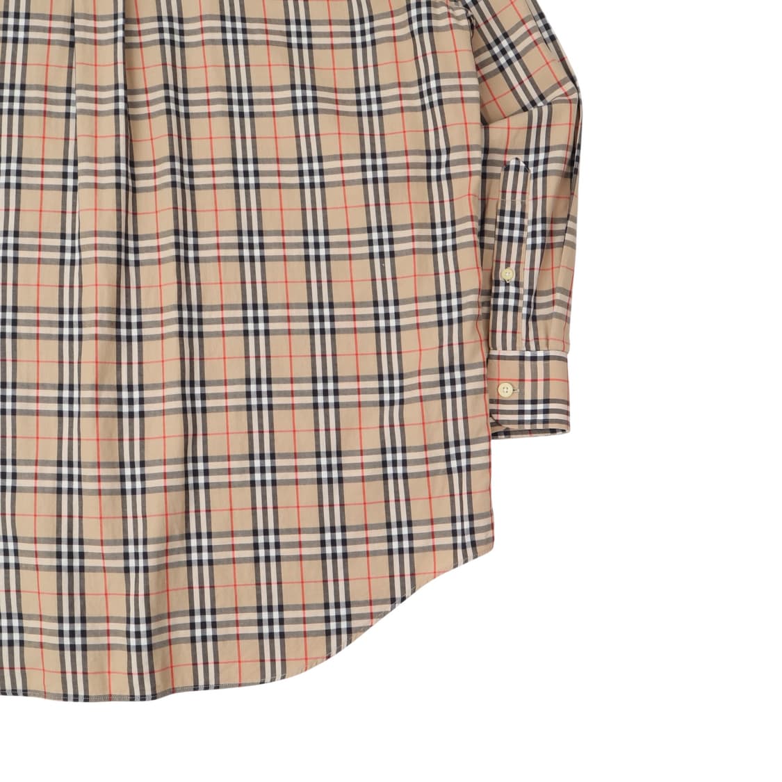버버리 베이지 노바체크 셔츠 상품이미지7