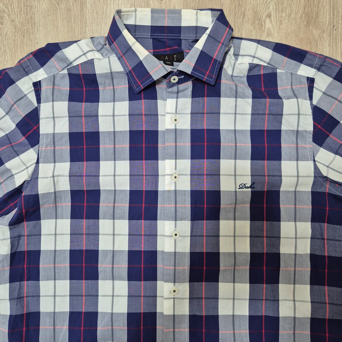 닥스 반팔 체크 셔츠 상품이미지2