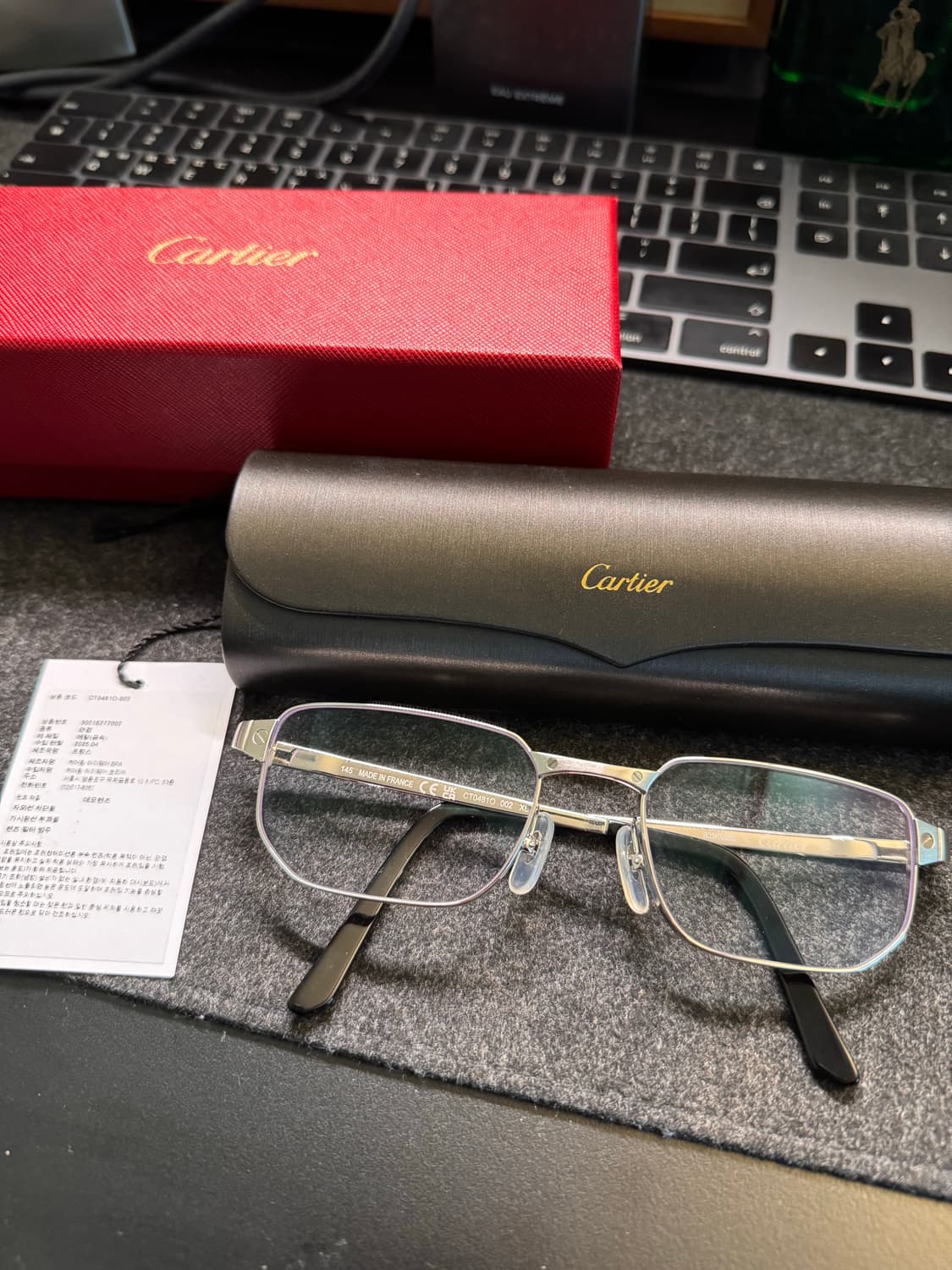 까르띠에 안경 CT0481O 금속테 티타늄테 상품이미지1