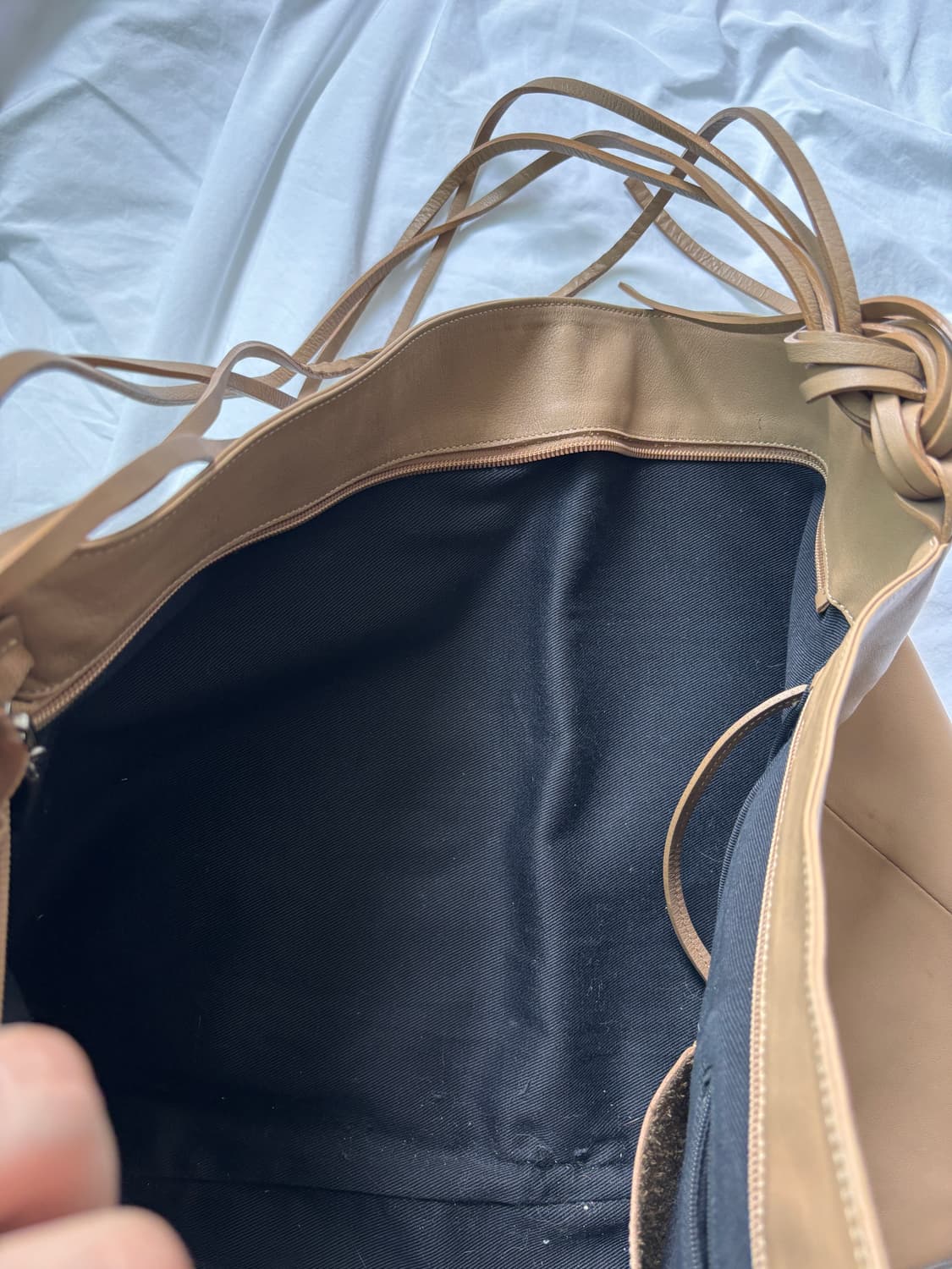 르메르St Lupo 브라운 레더 숄더백, 데일리백 상품이미지6