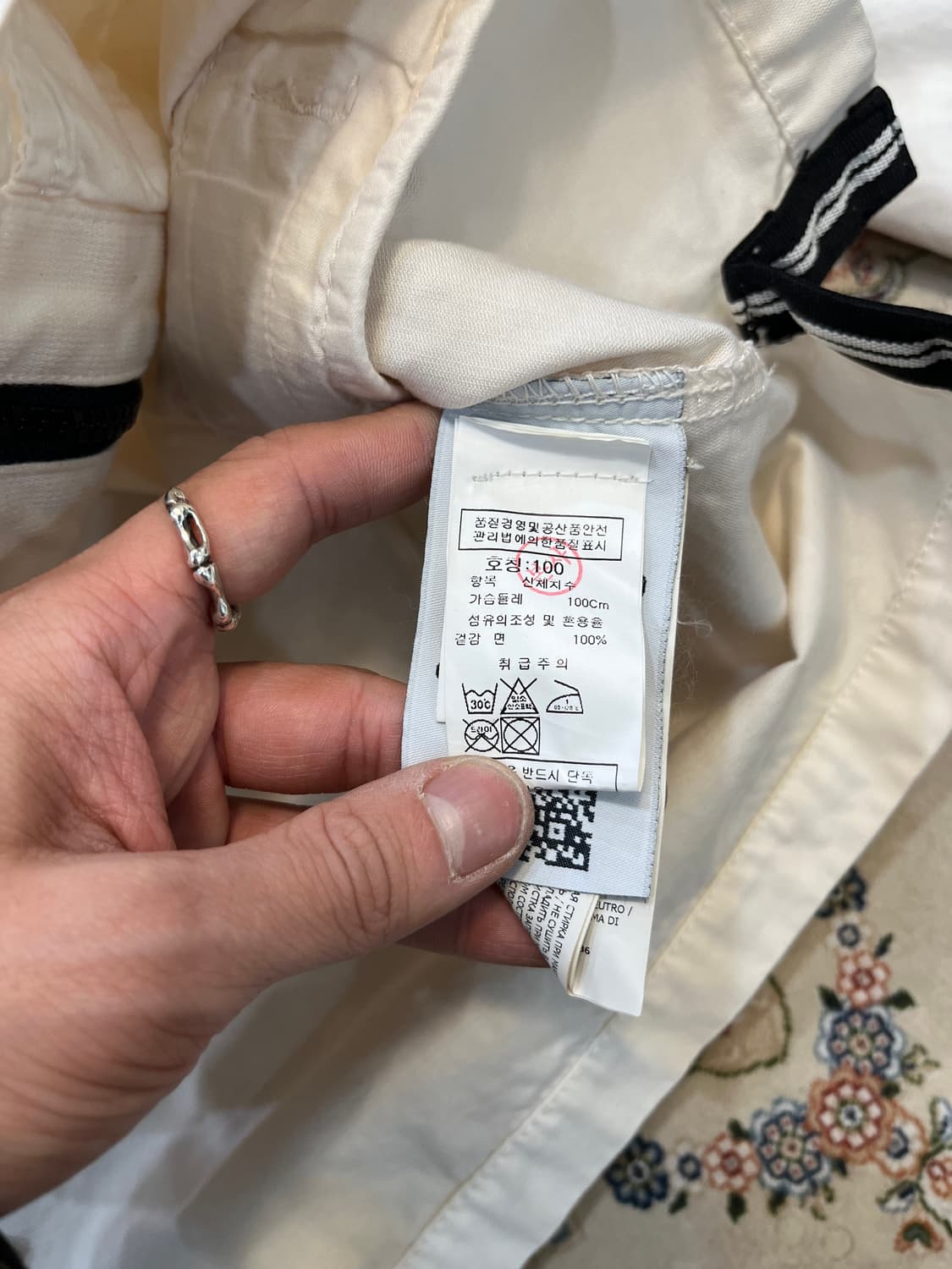 스톤아일랜드 브러쉬드 코튼 오버 셔츠 자켓 상품이미지6