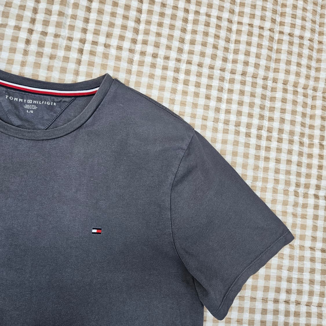 타미힐피거 반팔 면티 남자100 상품이미지3