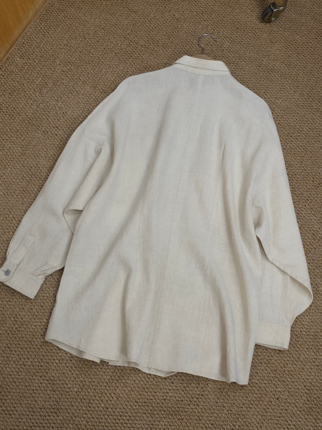 린넨100% 셔츠 아우터 상품이미지1