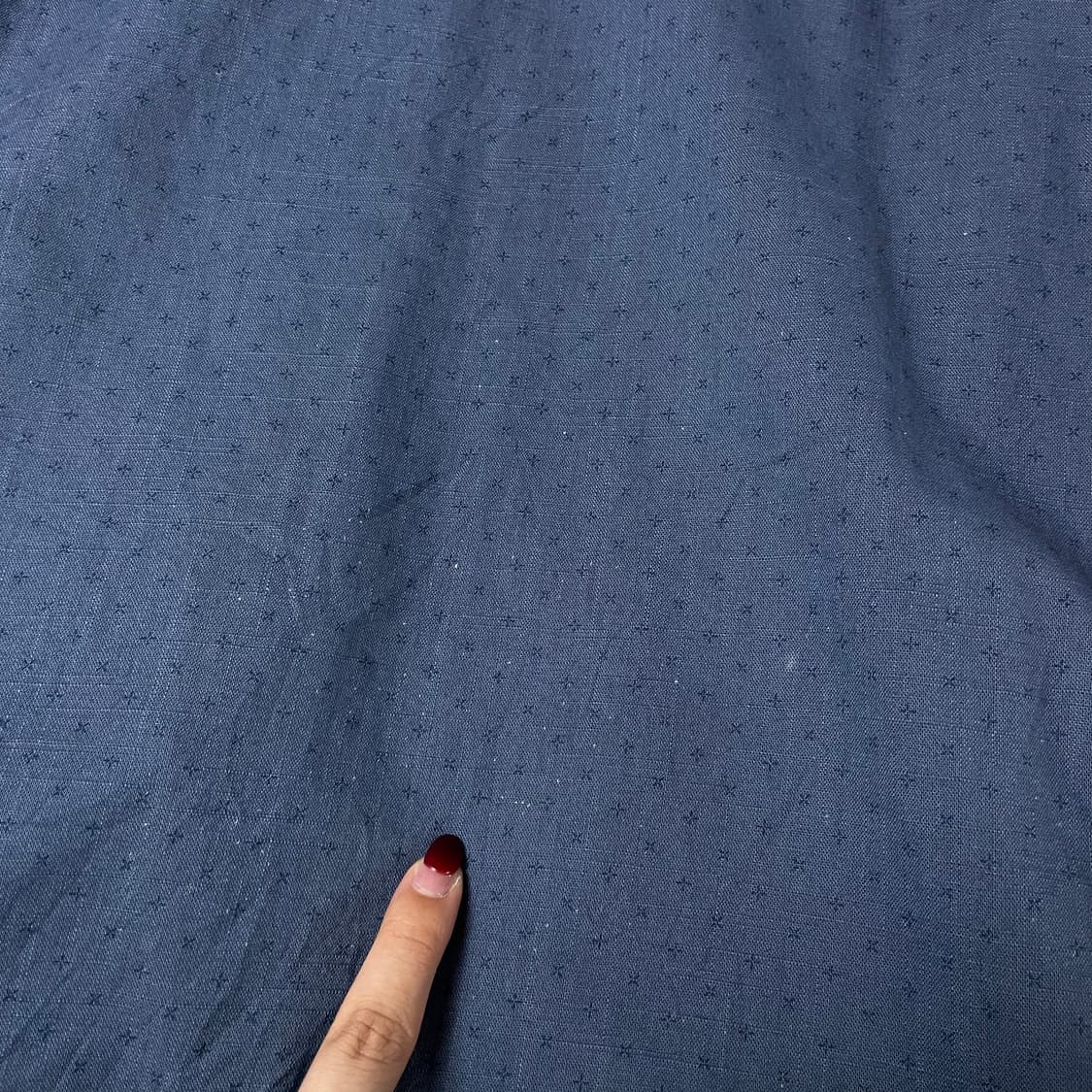 랭글러 애쉬블루 마이크로 패턴 원포켓 긴팔 셔츠 2XL 상품이미지5