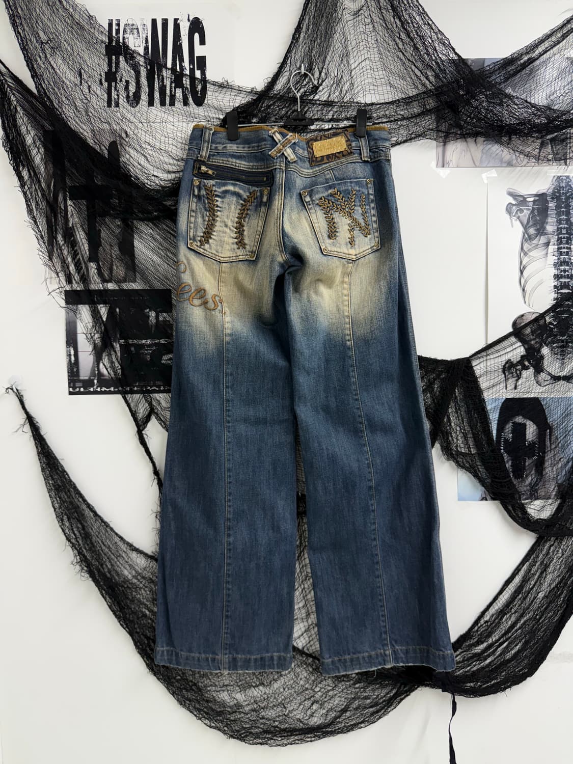 00s embriodery detail jeans 상품이미지3