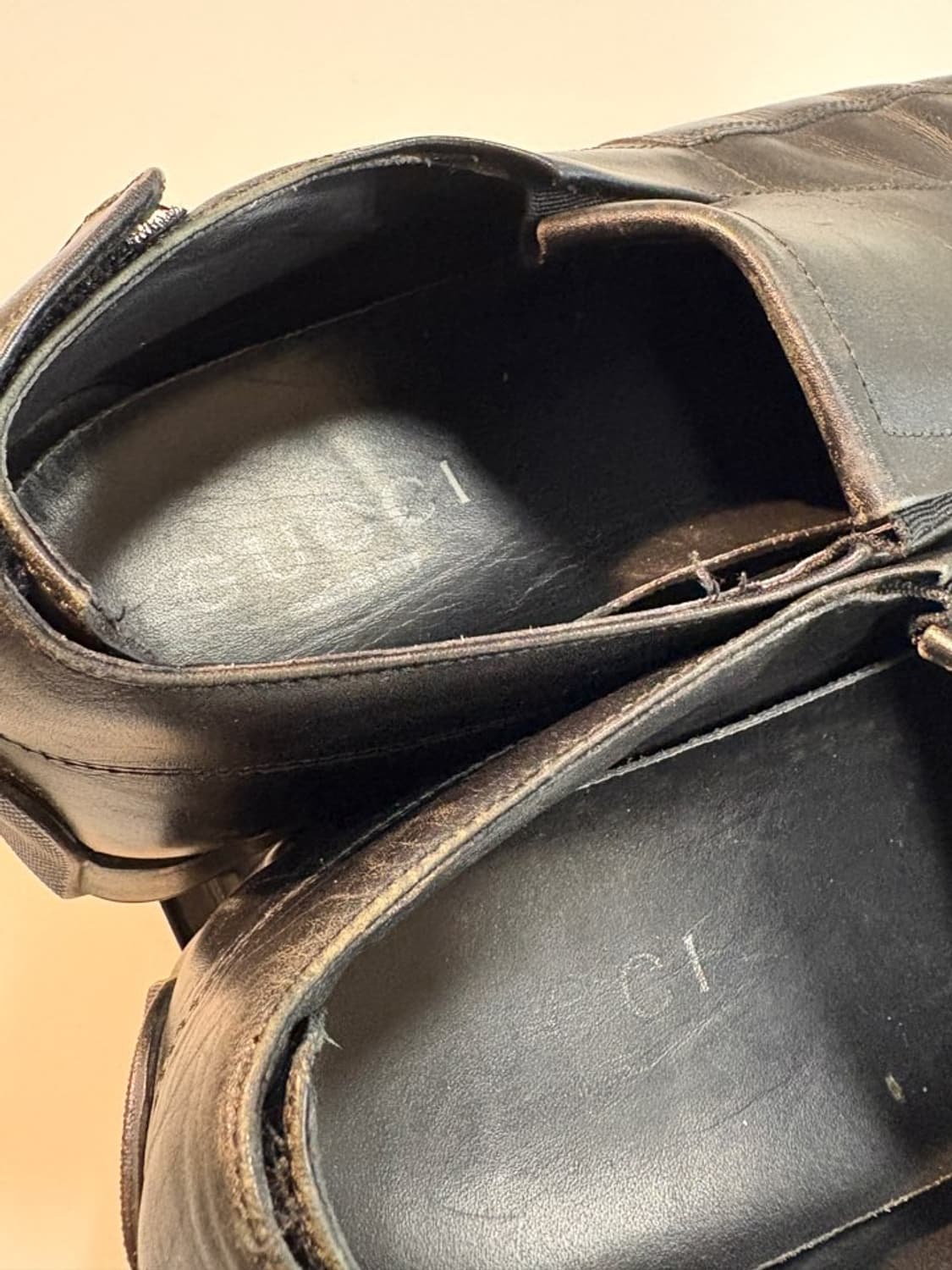 구찌 정품 레더 슬립온 로퍼 캐주얼 구두 상품이미지7