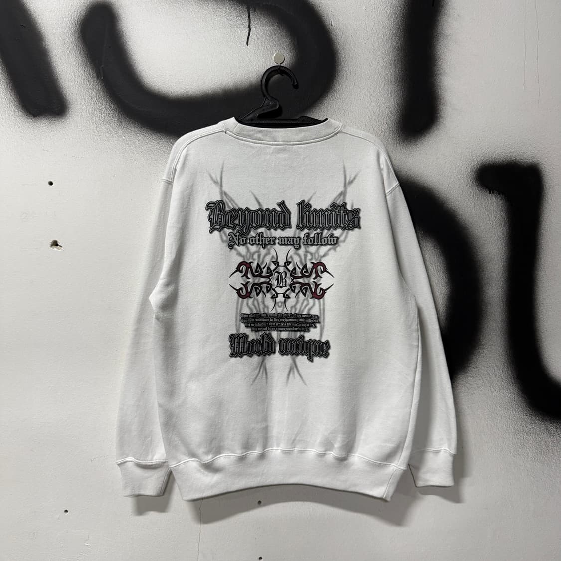 VTG 빈티지 빅 프린팅 펑크 스웻 셔츠 맨투맨 상품이미지1