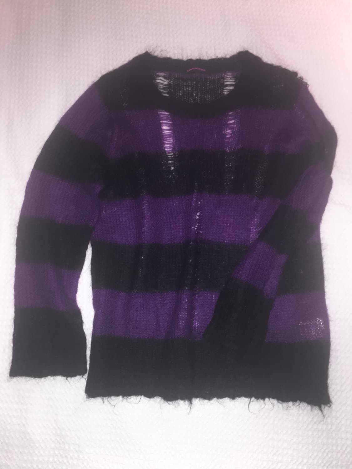 ALGONQUINS 펑크 니트 상의 상품이미지1