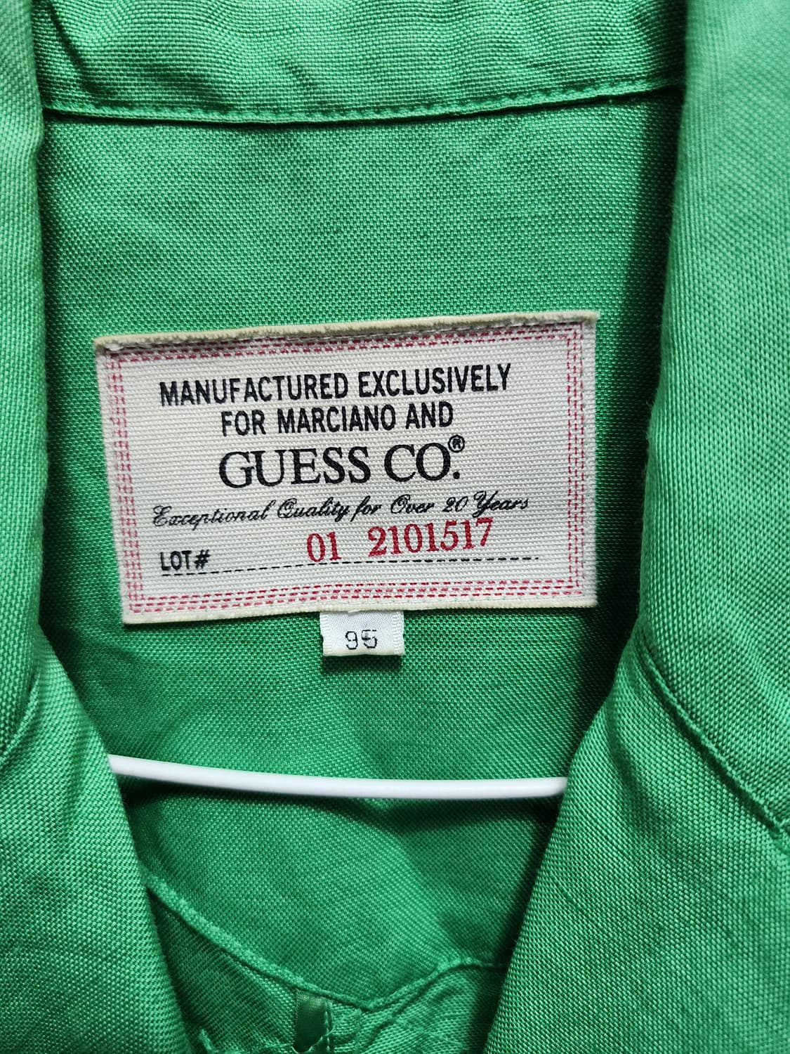 게스 Y2K 그린 린넨 블레이저  상품이미지5