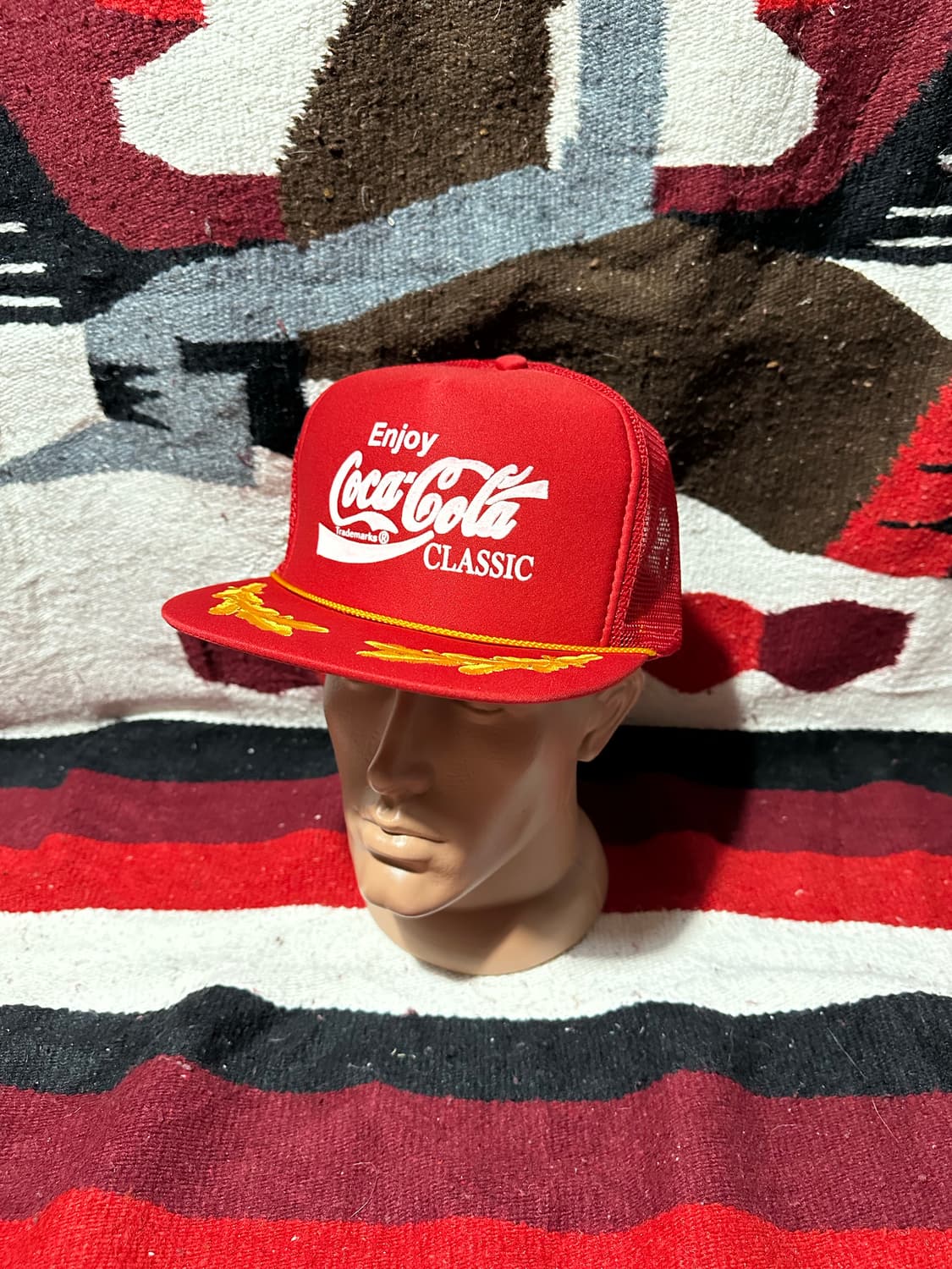 [빈티지] •Vintage Coca-Cola Trucker Cap 상품이미지1