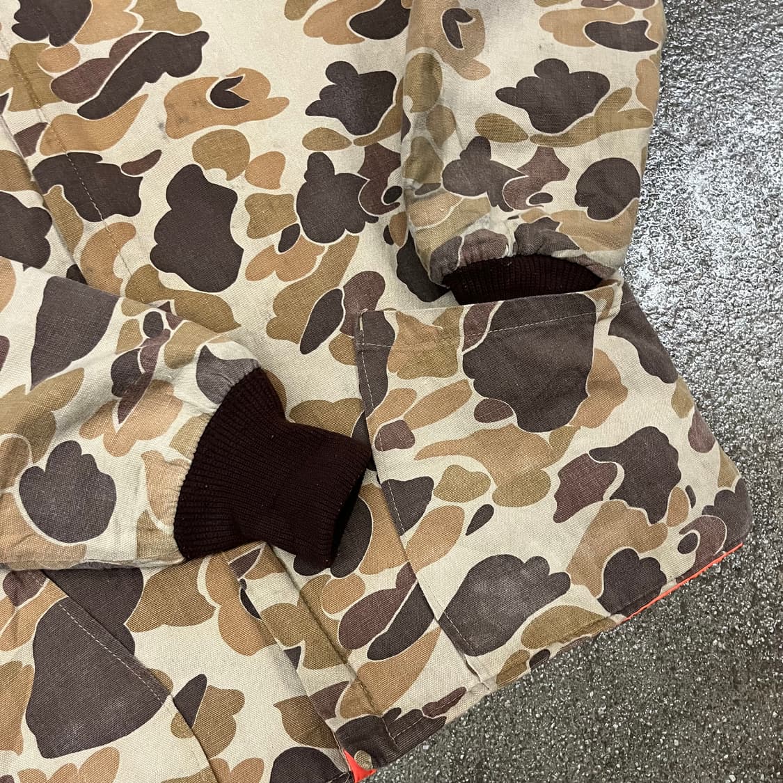 80s 빈티지 덕카모 헌팅 자켓 (100) 상품이미지2