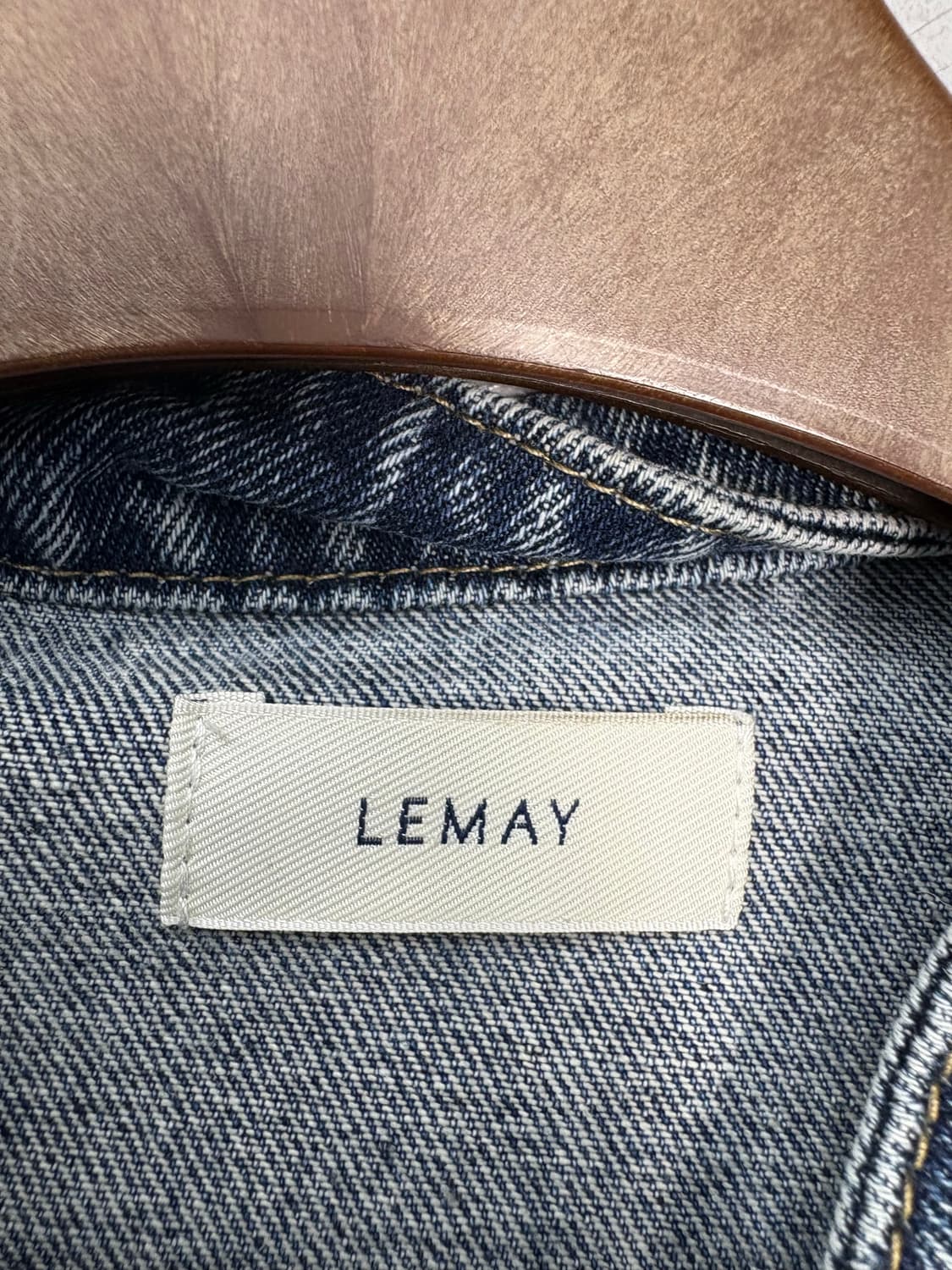 르메이 데님 워싱 라이더 자켓 A3236 상품이미지6