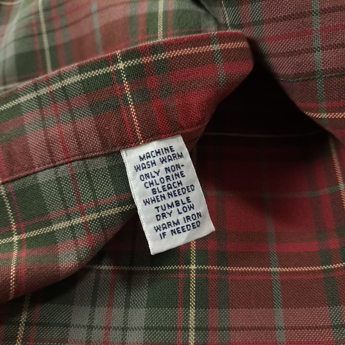 CK276 3XLB 폴로 90s 클래식 타탄체크 레드그린 셔츠 남방 상품이미지5