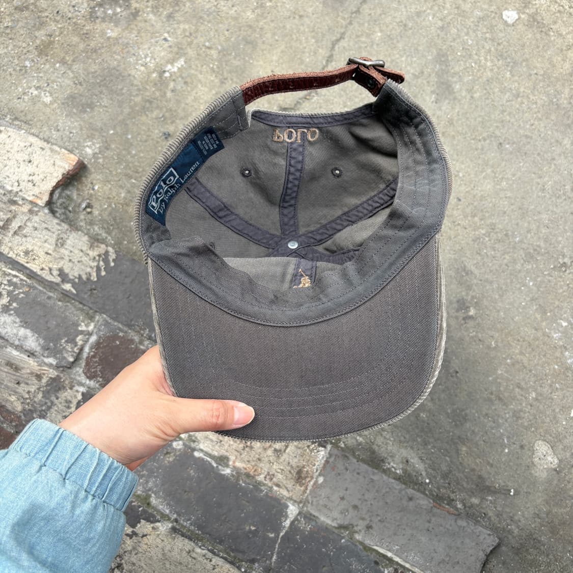 Polo 폴로 코듀로이 골덴 볼캡 모자 상품이미지5