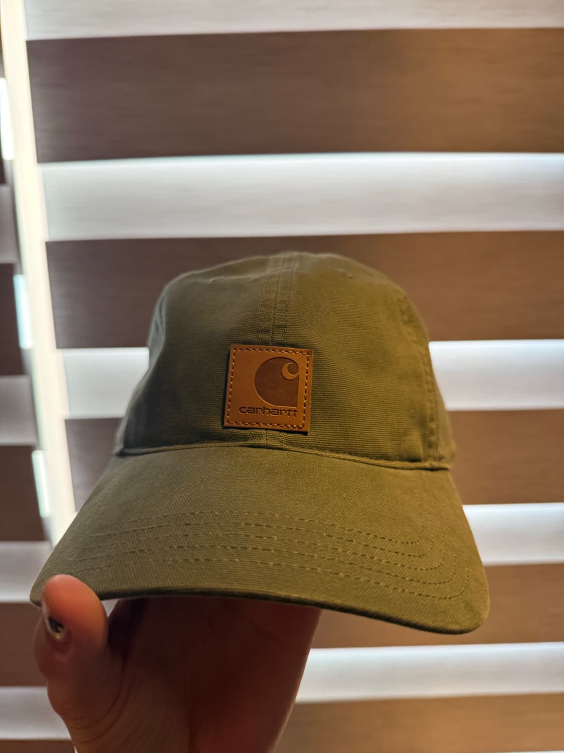 칼하트 볼캡 카키 상품이미지3