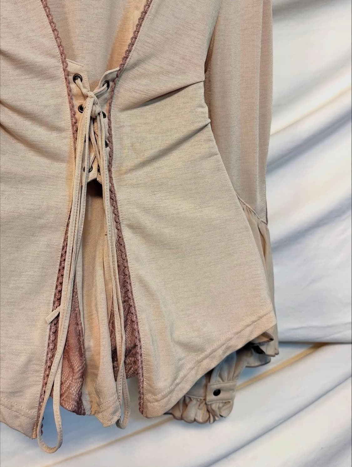 Ozz On Fairy Lace Detail Shirt 상품이미지4