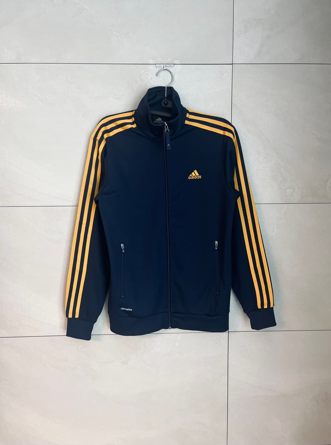 아디다스 극희귀 대장 네이비 옐로우 라인 져지 [90] 상품이미지1