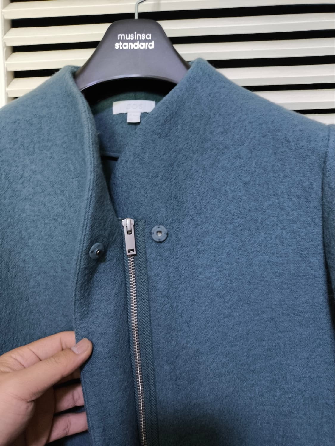 36 코스 지퍼 울코트 상품이미지4