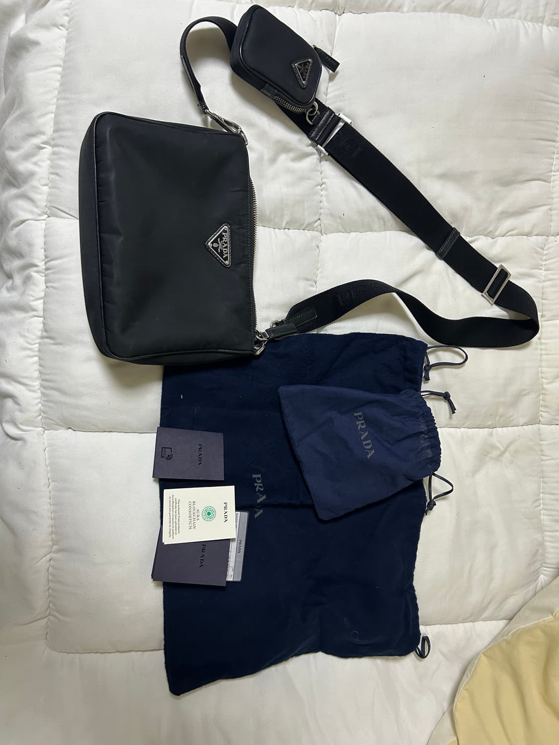 프라다 리나일론 크로스백 남자 크로스백 상품이미지1