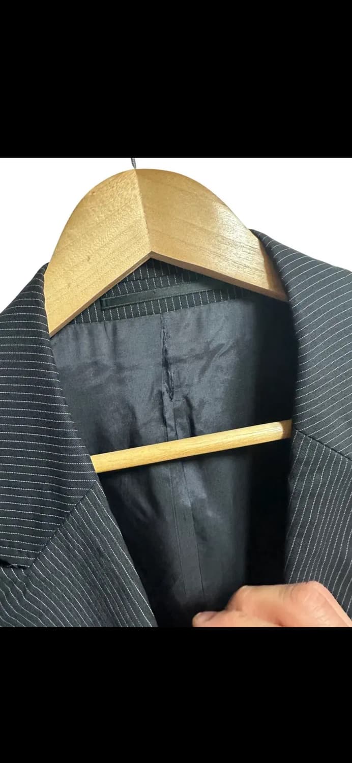 휴고보스(hugo boss) 스트라이프 블랙 싱글블레이져 자켓50size 상품이미지4