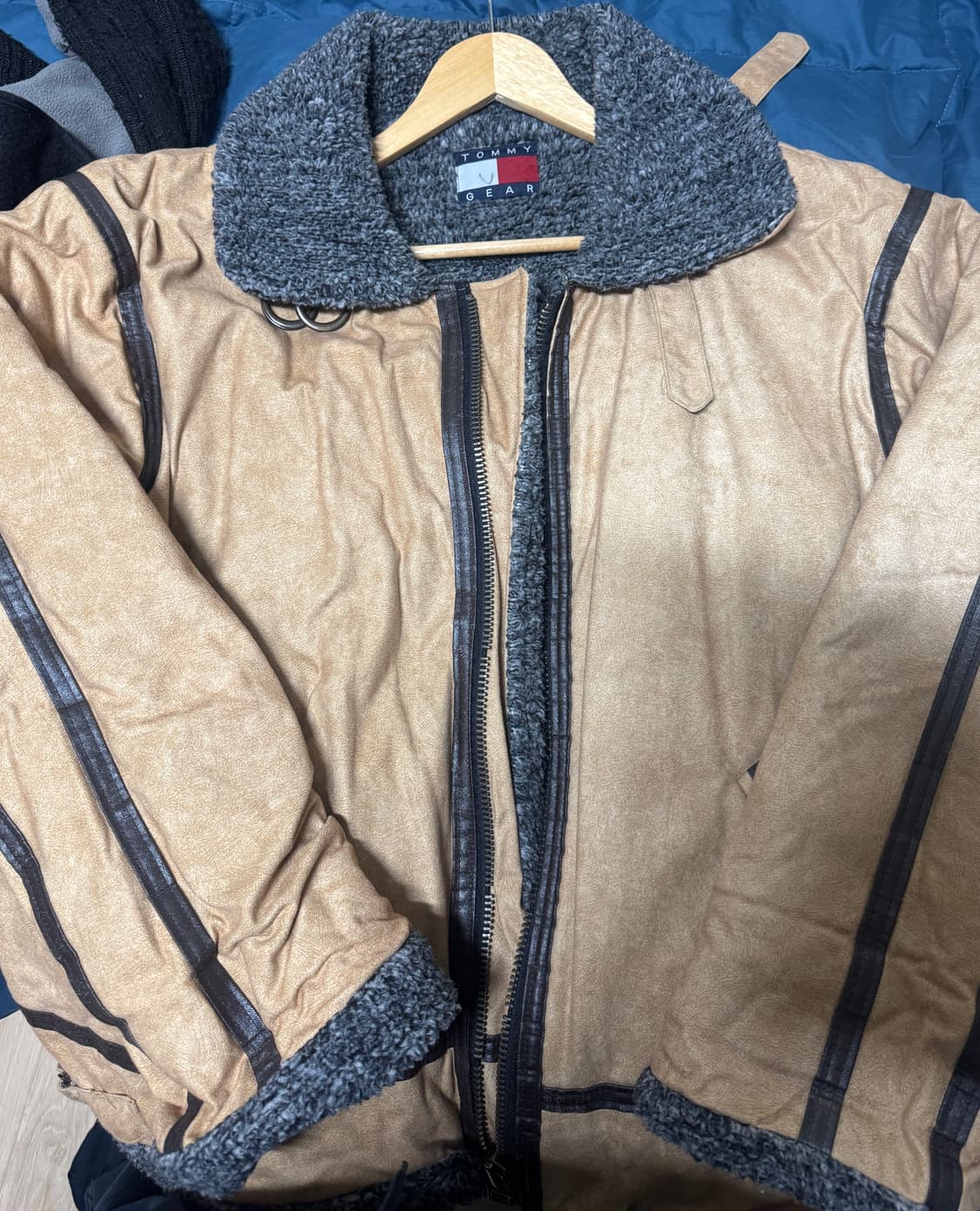 타미힐피거 무스탕  상품이미지1