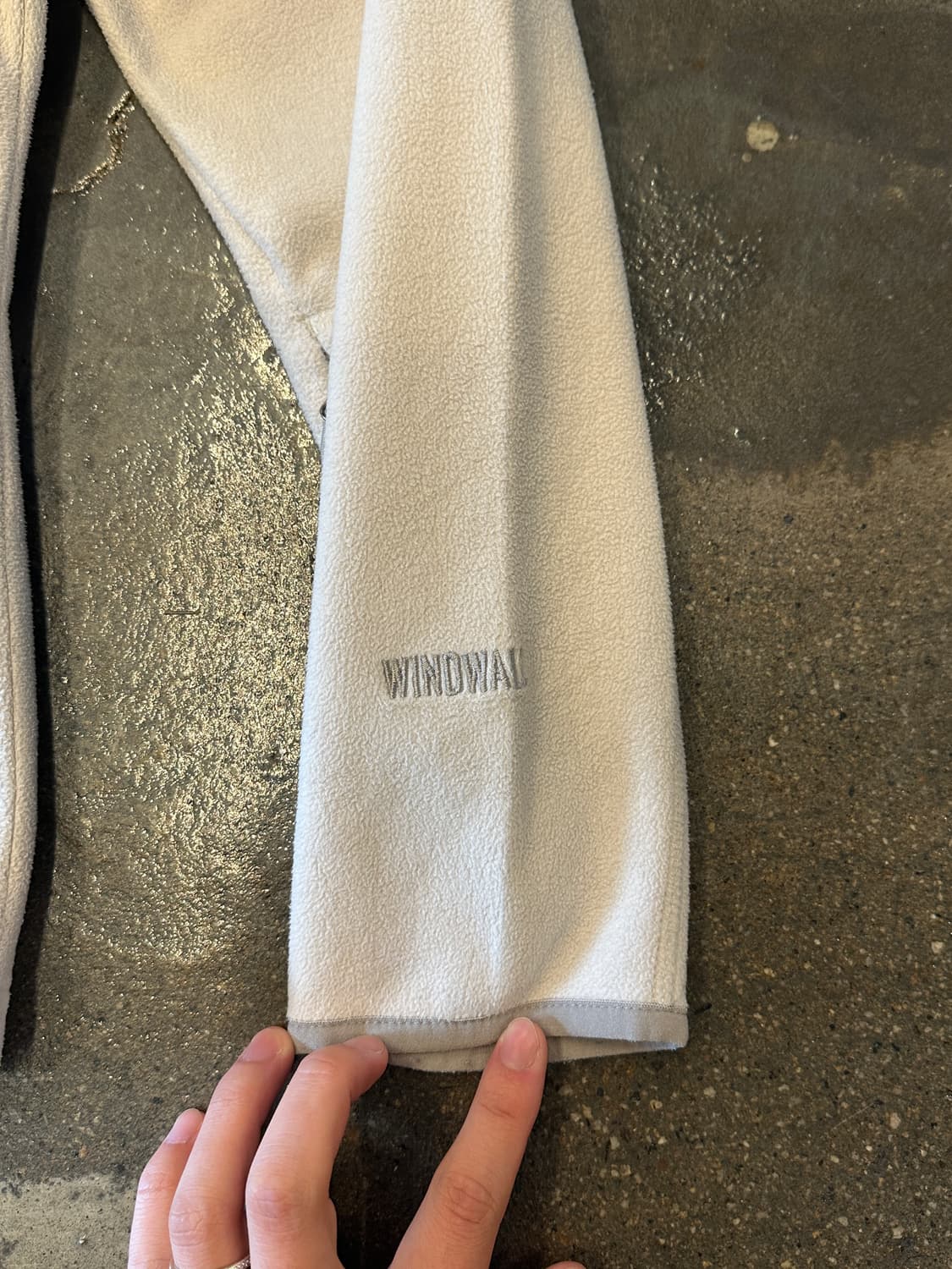 노스페이스 플리스 아이보리 집업 L 상품이미지5