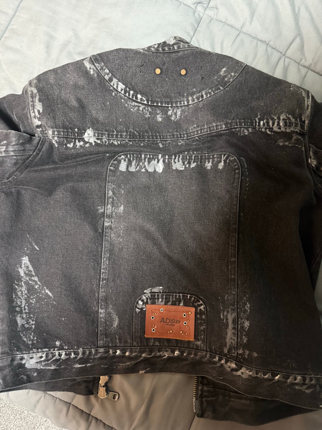 앤더슨벨 데님 모터사이클 자켓 상품이미지3