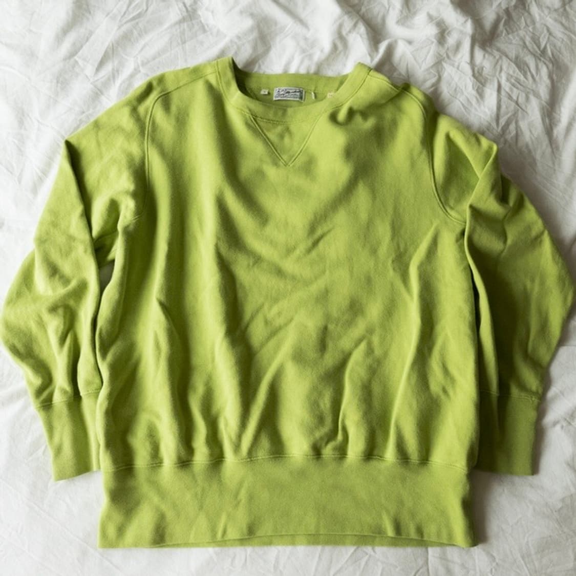 LVC 베이메도우 스웻셔츠 애플그린 L사이즈 상품이미지1