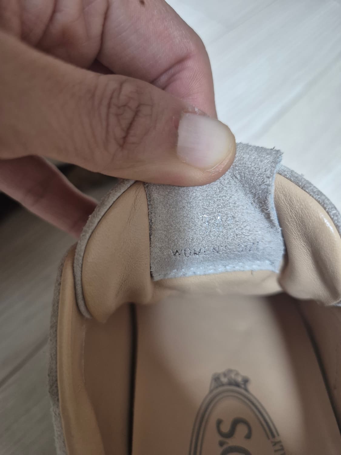 (정품) 토즈 스웨이드 스니커즈 운동화 34 (225) 상품이미지10