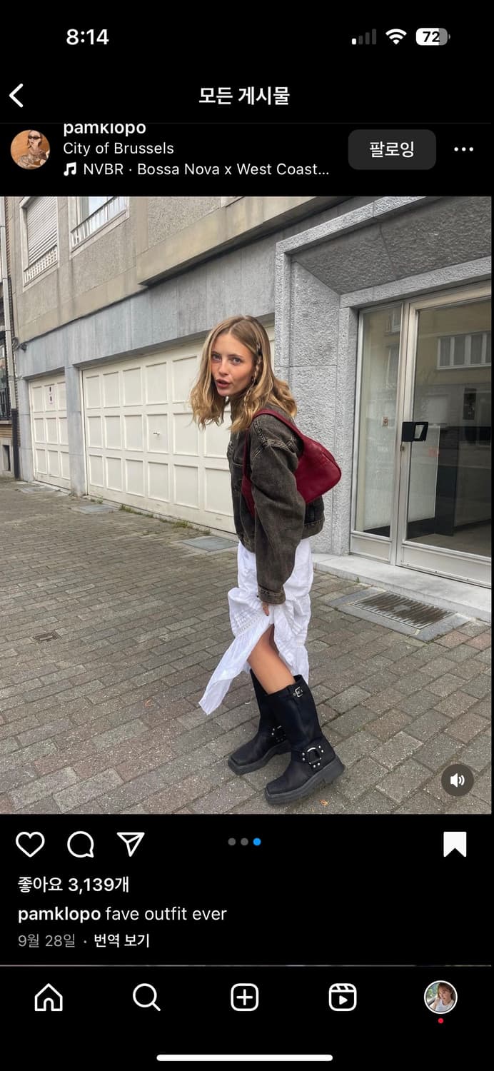 CK 캘빈클라인 브라운데님 박시 데님 자켓 M 상품이미지10