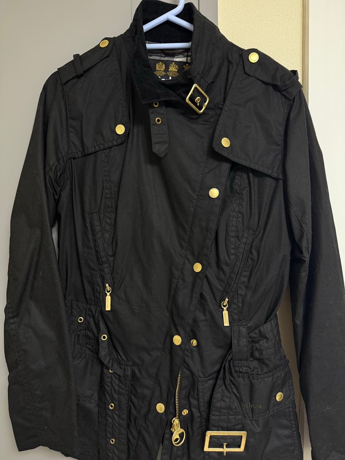 BARBOUR 바버 인터네셔널 에이프릴 왁스 자켓 UK10 상품이미지2