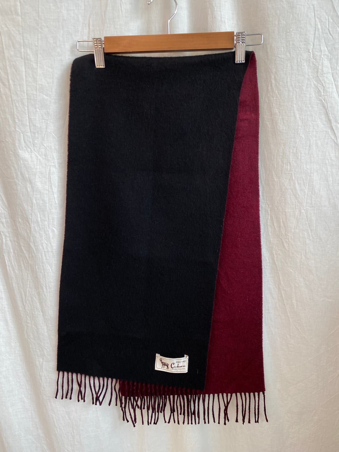 리버시블 캐시미어혼방 머플러 상품이미지1