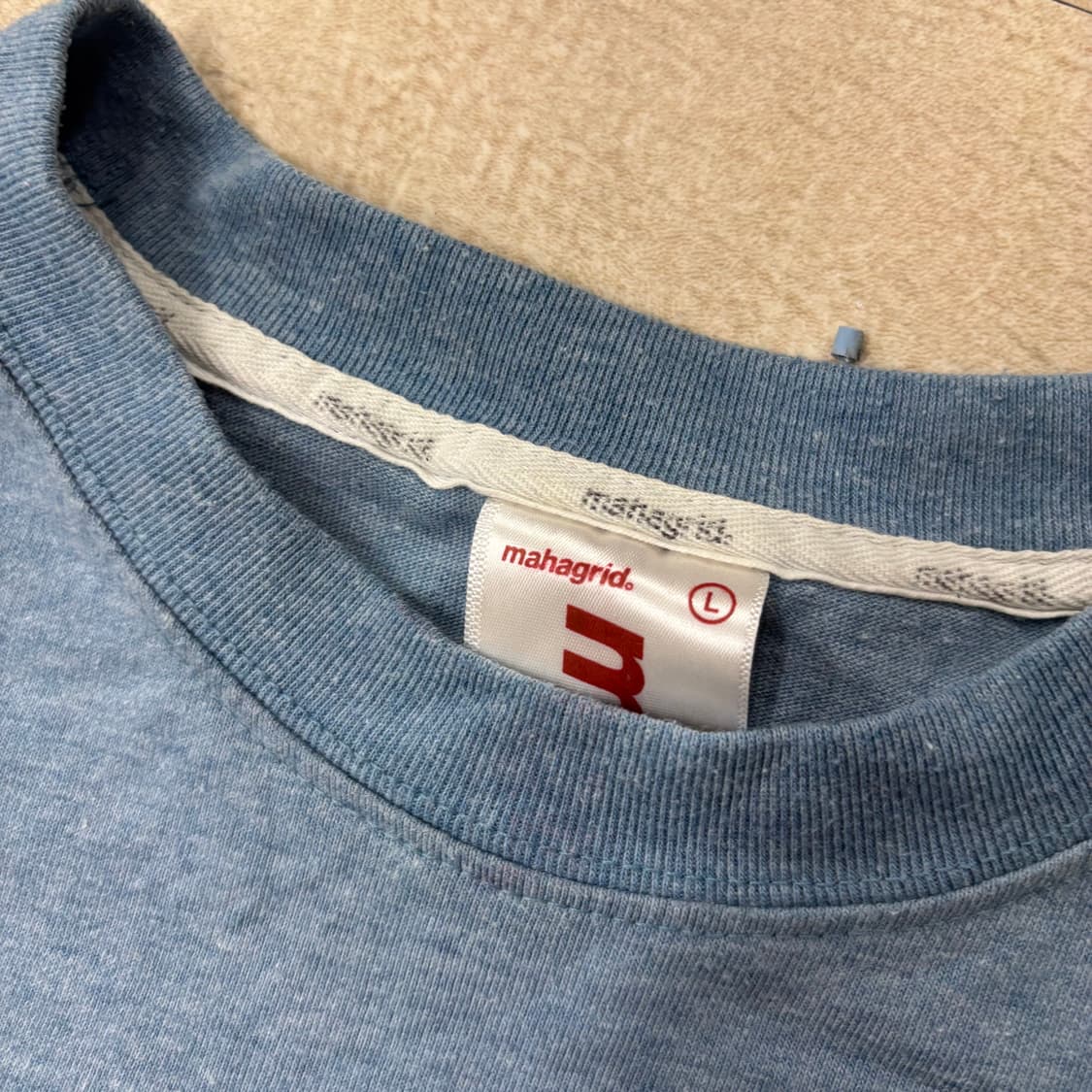 마하그리드 센터로고 롱슬리브 상품이미지3