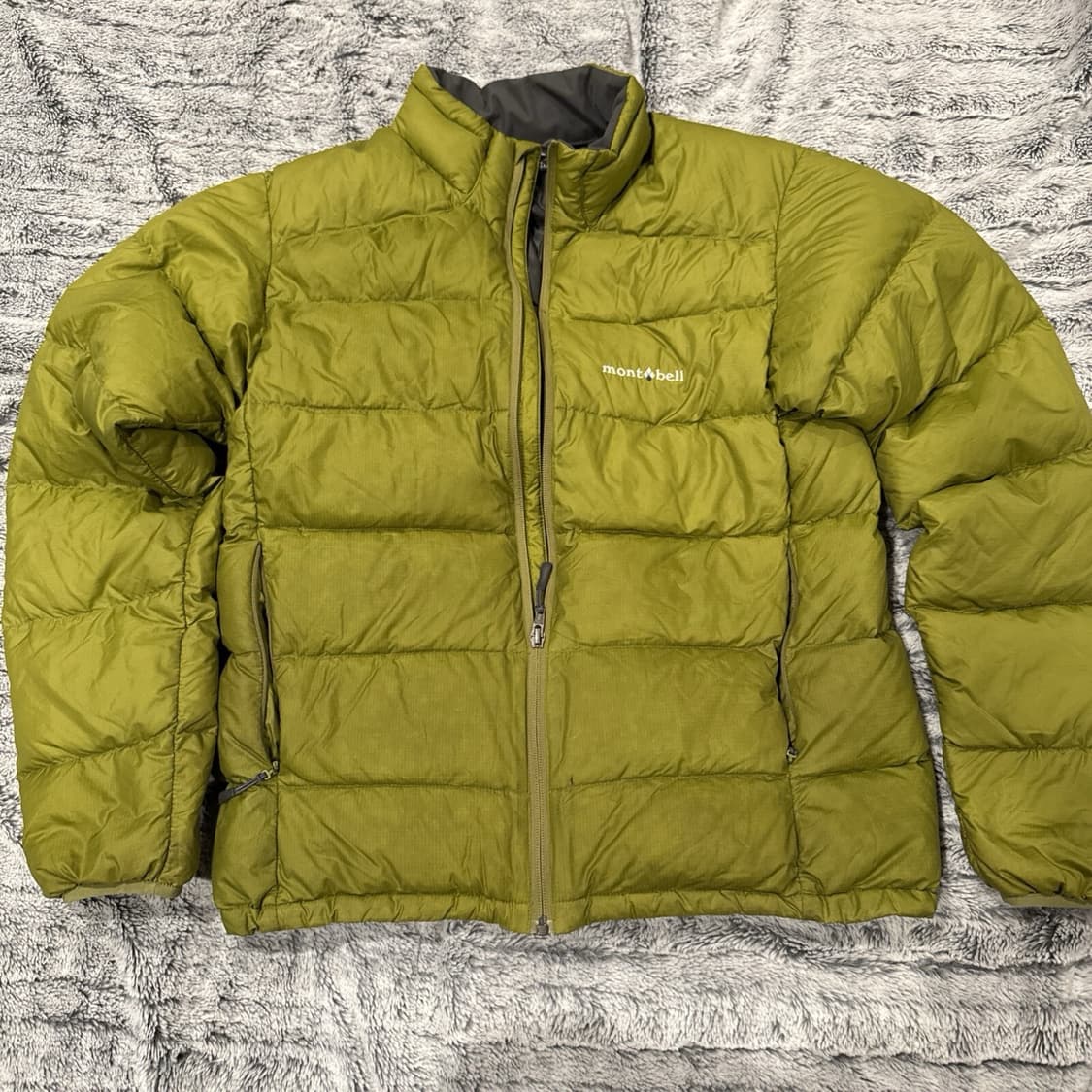 10s 몽벨 경량패딩 올리브 상품이미지1