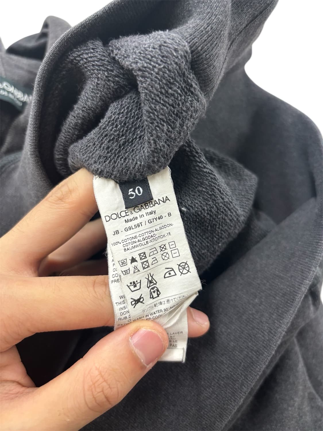 00s Dolce & Gabbana James Dean Hoodie 상품이미지5