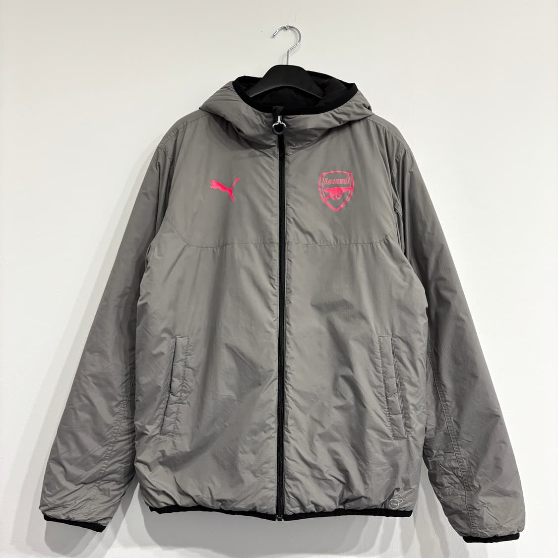 퓨마 아스날 양면 경량패딩 상품이미지3