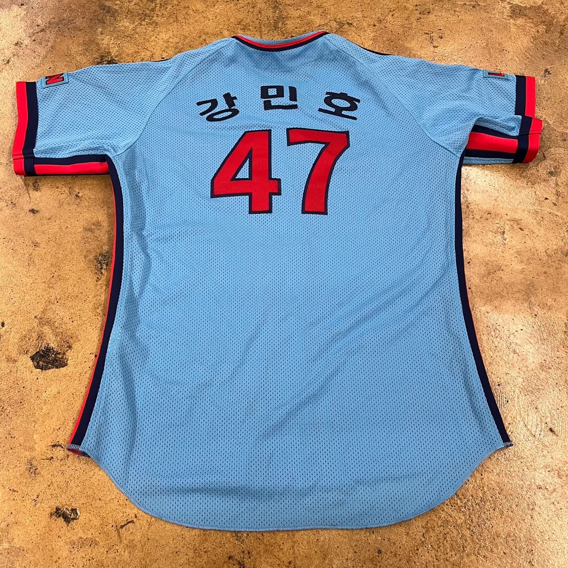 [정품/105] 롯데자이언츠 원정 유니폼 강민호 마킹 b16 상품이미지3