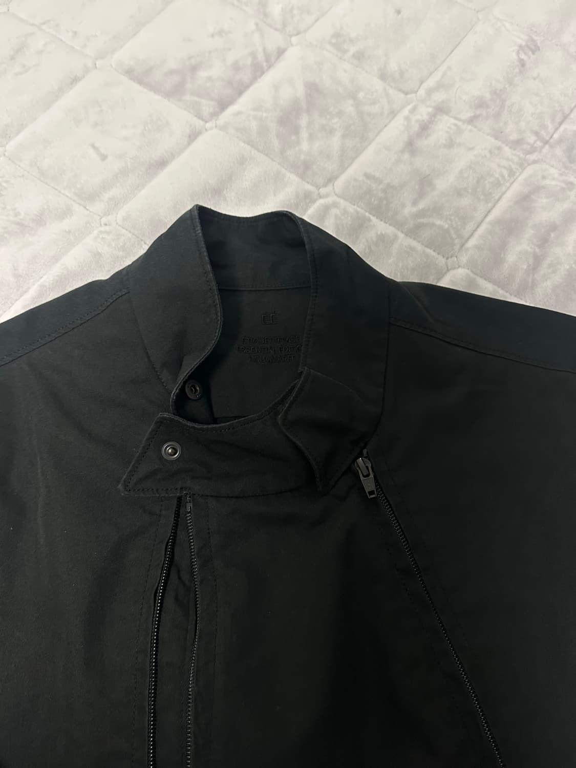 EE 더블 집업 해링턴 자켓 S사이즈 상품이미지2