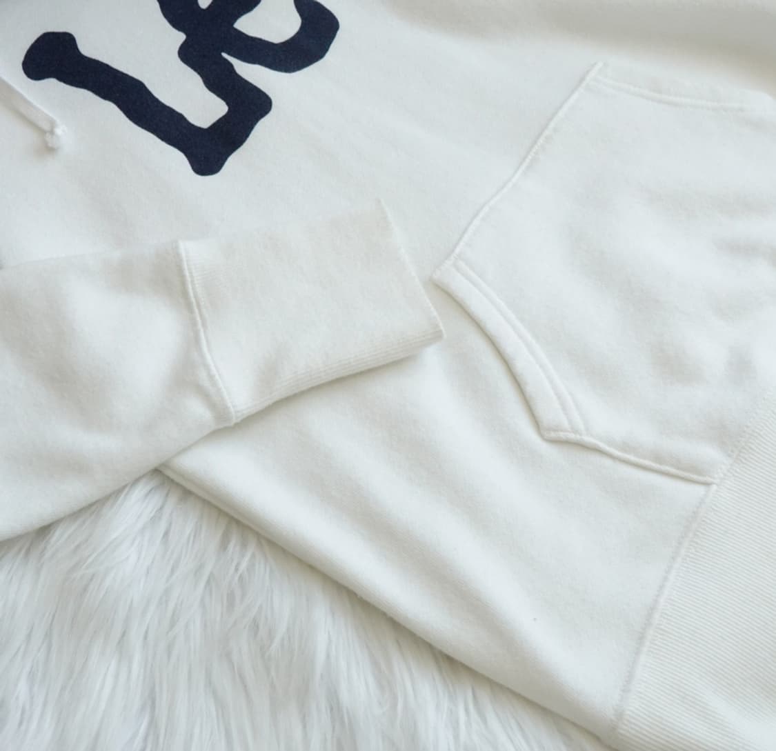 Lee 빅로고 프린팅 화이트 후드티 1916 상품이미지7