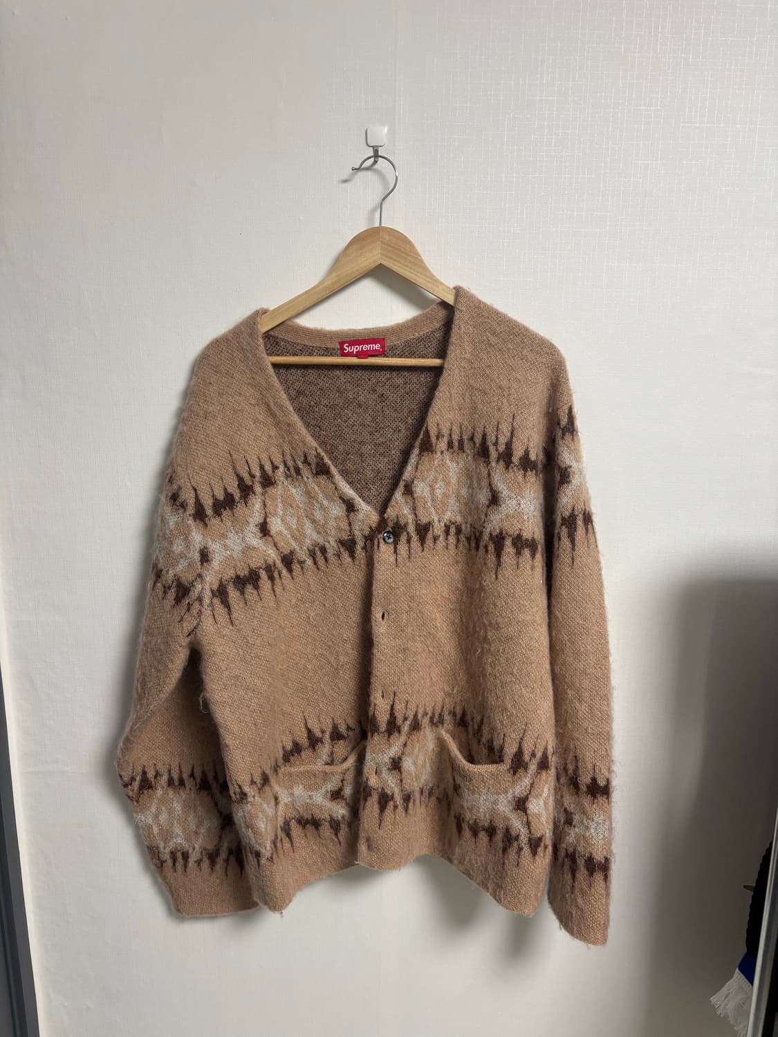 [XL] 슈프림 모헤어 가디건 상품이미지1