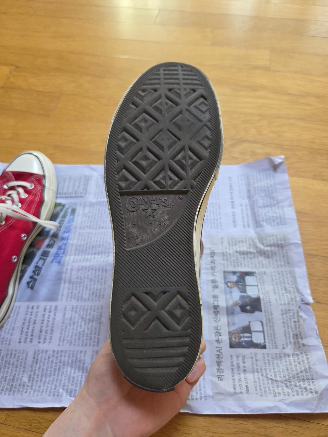 컨버스 척70 하이 에나멜레드 290 / 164944C 상품이미지8