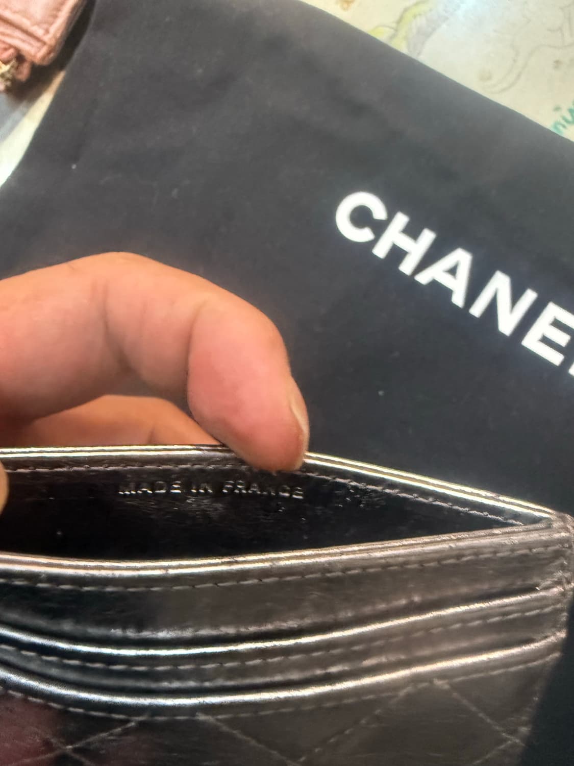 정품 샤넬 카드지갑 팝니다 상품이미지4