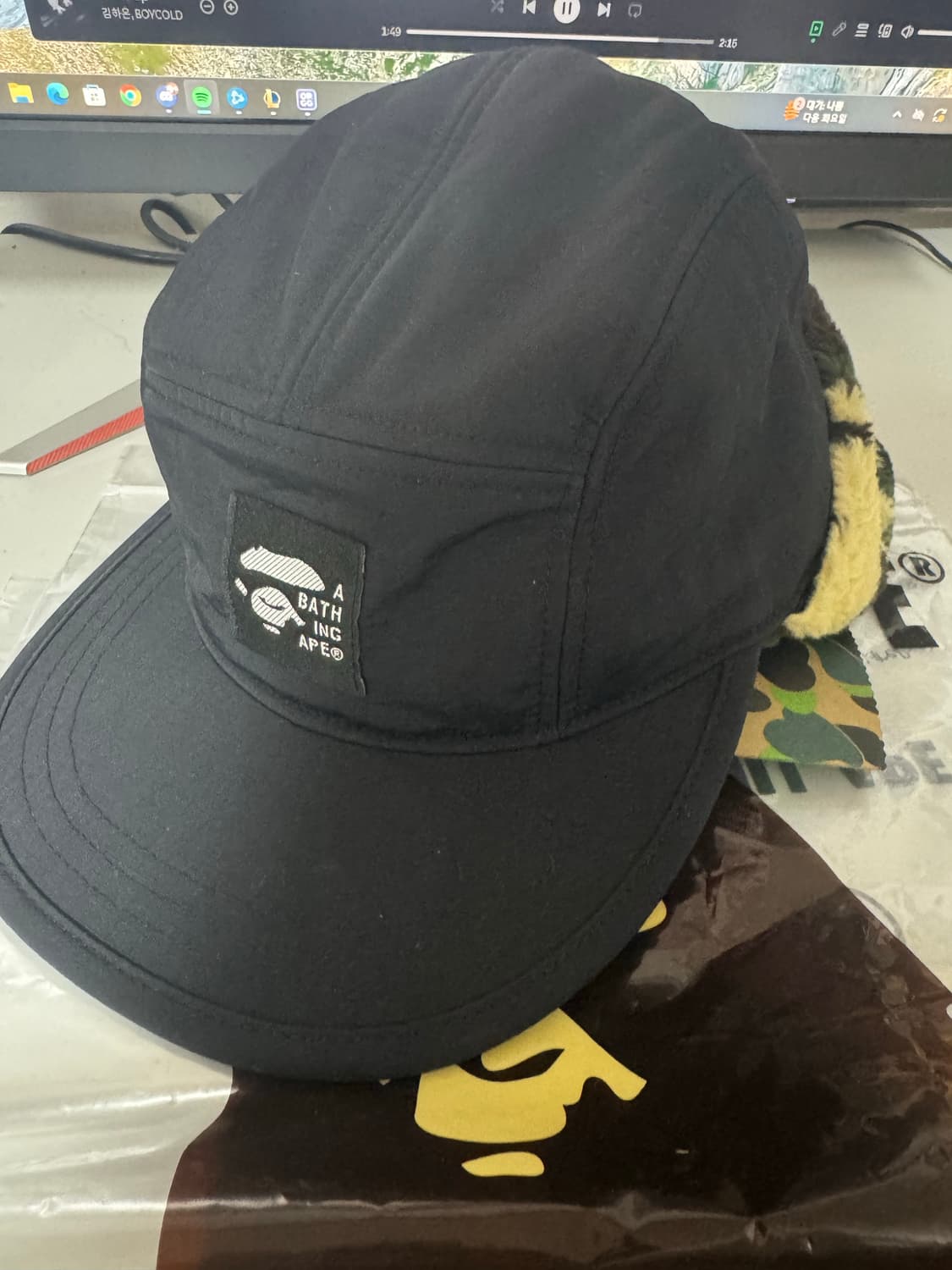 택도 안 땐 베이프 모자! 상품이미지1